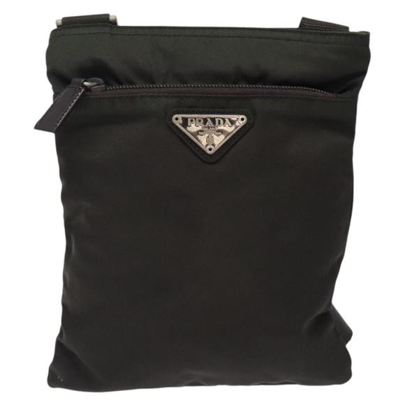 Prada Tessuto Khaki NYLON shoulder - Picture 1 of 10